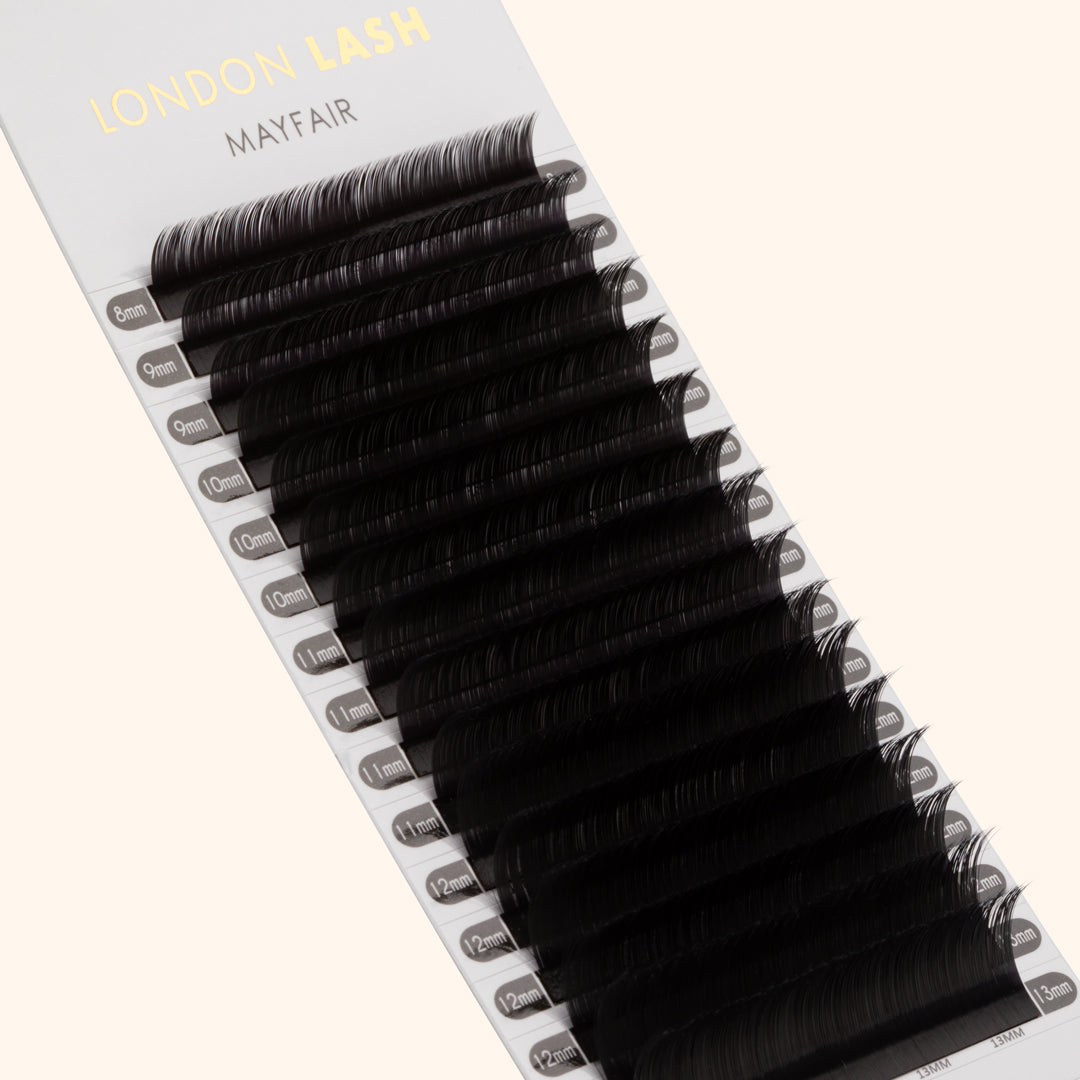 Mega Volume Faux Mink Mayfair Lashes 0.05 in various lengths for Russian volume techniques