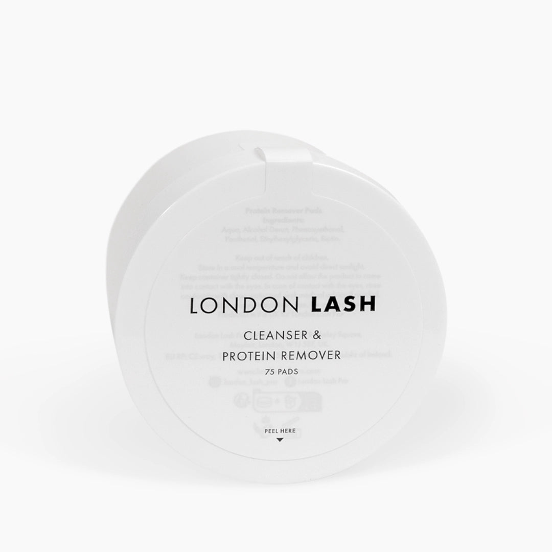London Lash Cleanser & Protein Remover on a white background
