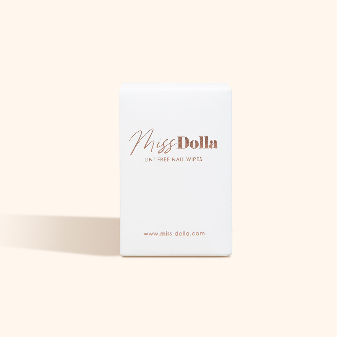 Lint free cotton nail wipes environmentally friendly box