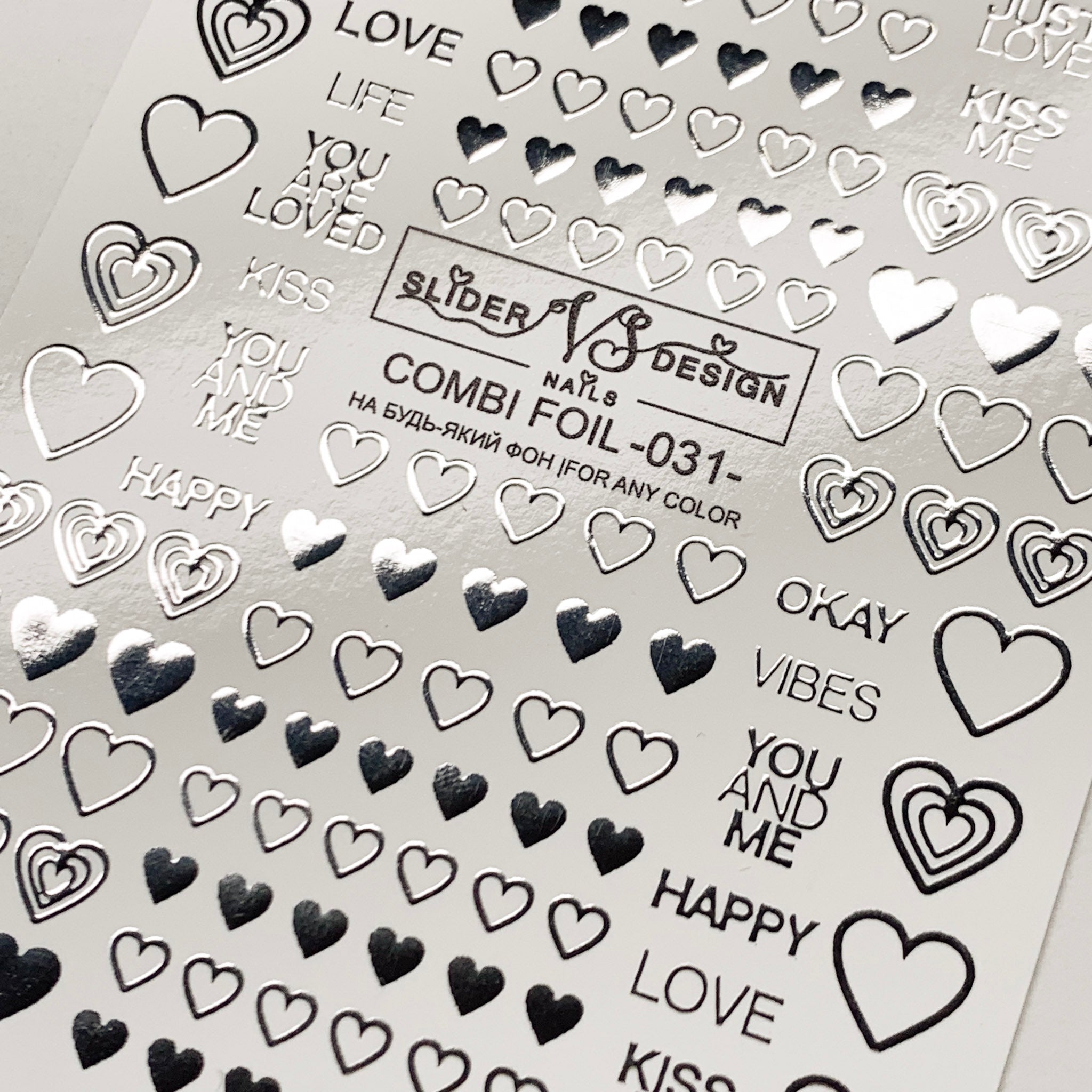 silver vs combi foil 031 from miss dolla