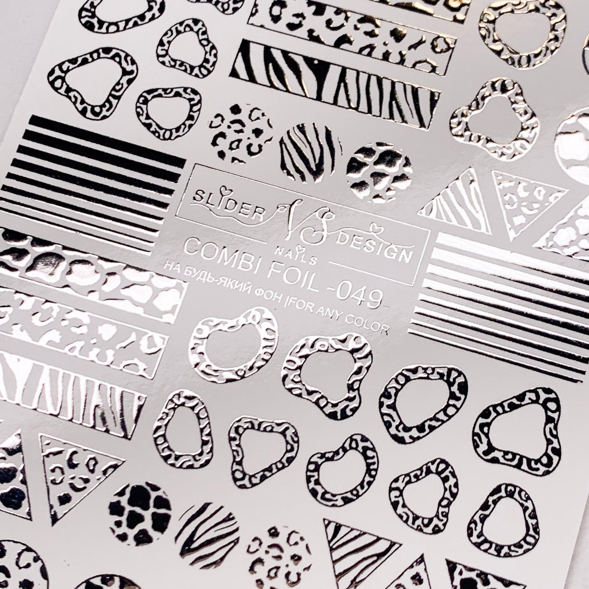 VS combi foil 049 nail sliders in UK from miss dolla