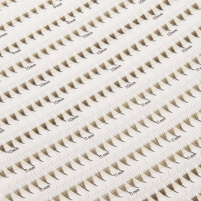 Best Narrow Premade Lash Fans Mayfair 4D 0.07 600 fans - Mixed Lengths, Best Eyelash Extensions Narrow Premade Lash Fans