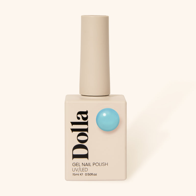 Aqua Mist gel nail polish bottle