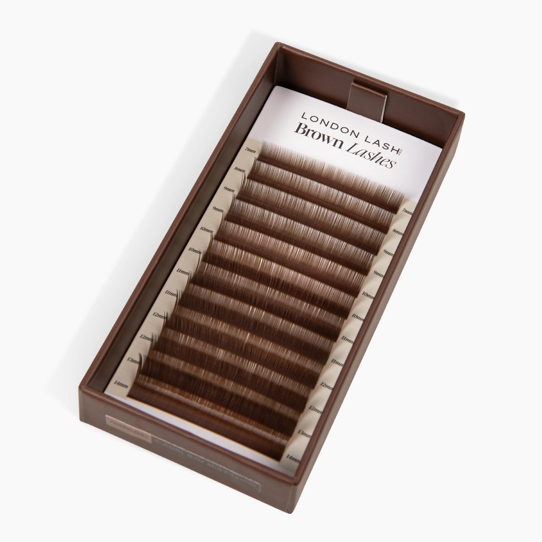 London Lash Americano brown eyelash extension tray 