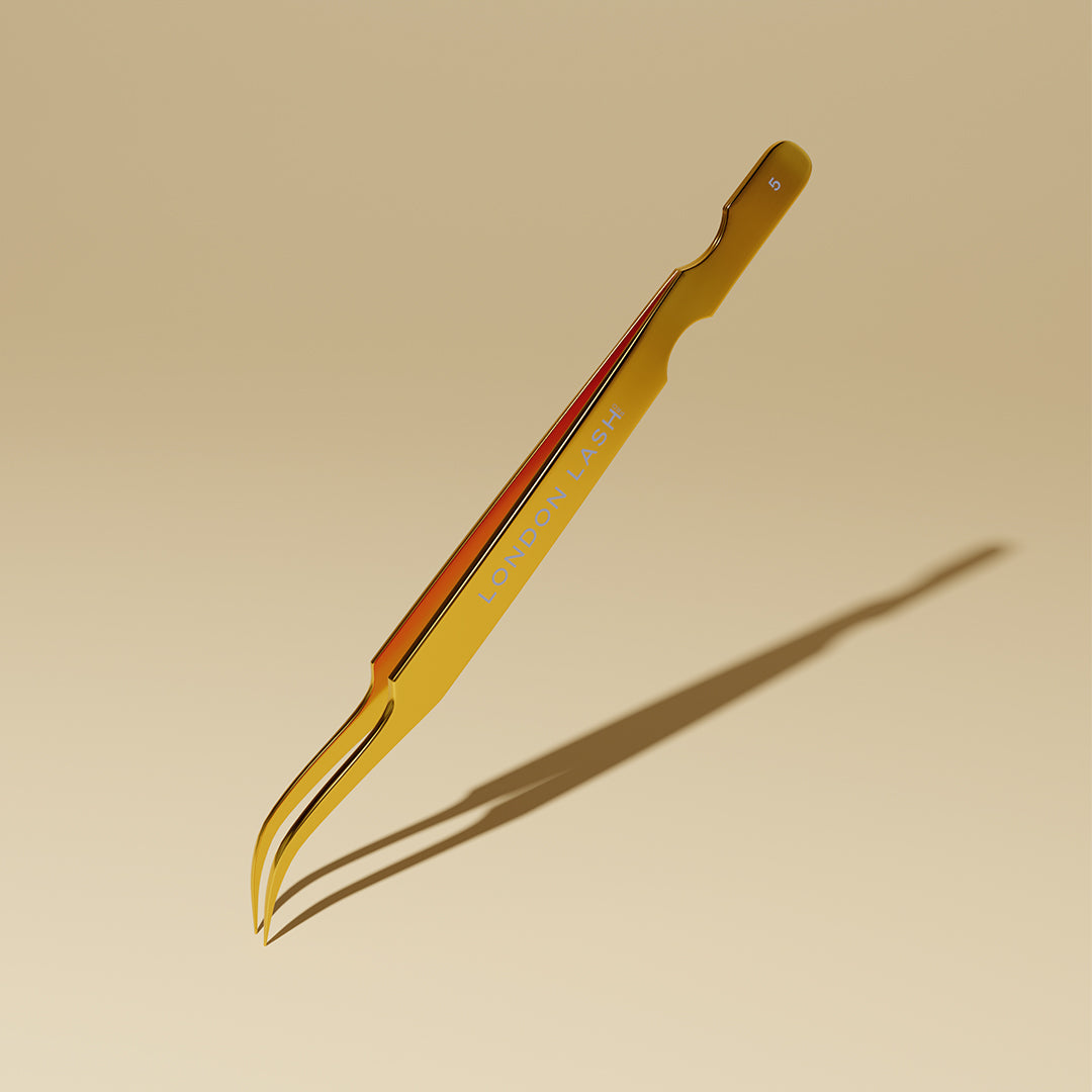Curved Isolation Eyelash Extensions Tweezers, lash tweezers, lash accessories, the best lash accessories, eyelash extensions accessories, the best tweezers for lash extensions 