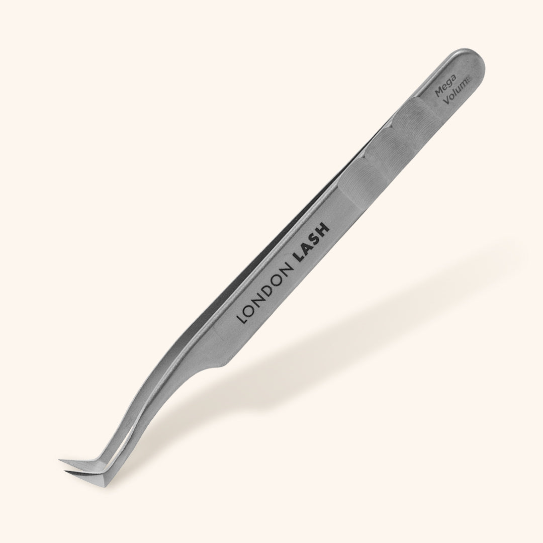 Staleks x London Mega volume lash tweezers for volume lash extensions