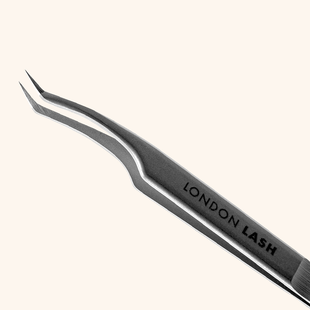 Staleks x London Volume lash tweezers for volume lash extensions