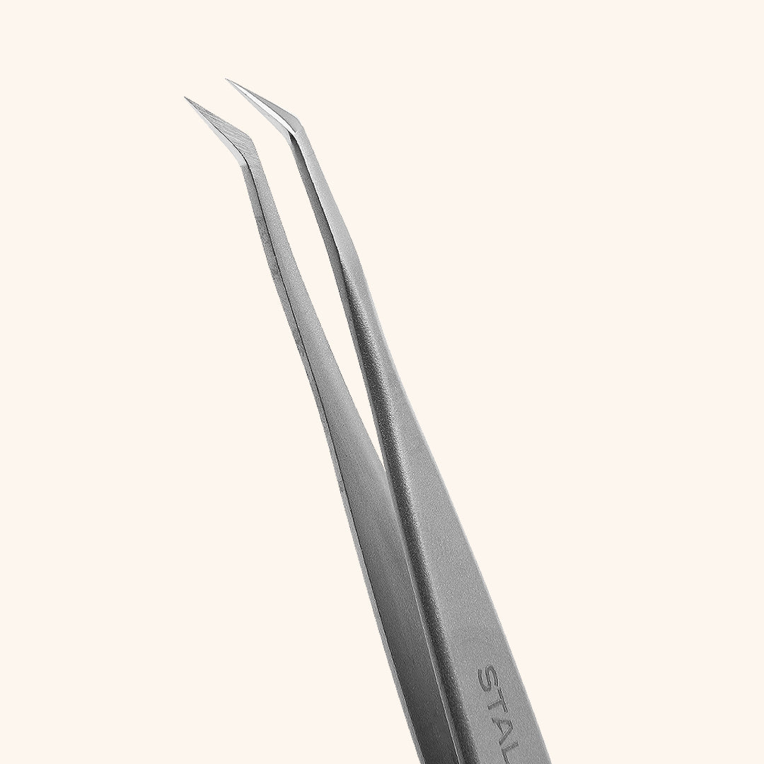 Staleks x London Lash Mega volume lash tweezers for volume lash extensions