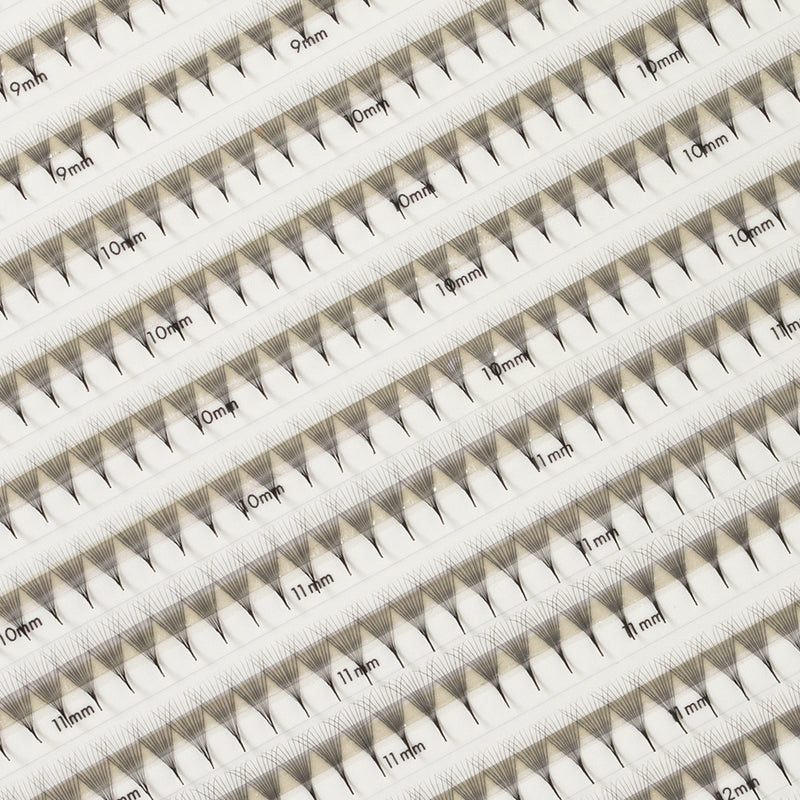 Best Narrow Premade Lash Fans Mayfair 10D 0.03 640 fans - Mixed Lengths, Best Eyelash Extensions Narrow Premade Lash Fans