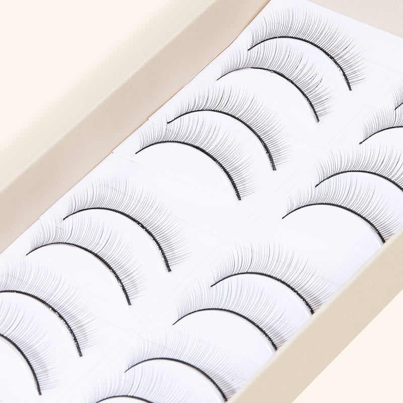 Practice Lashes close up