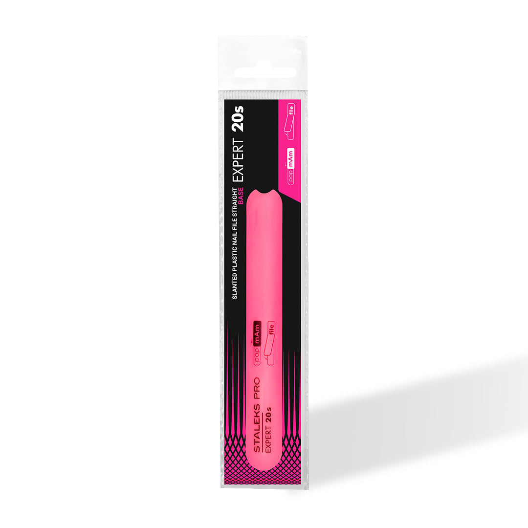 Staleks Straight Beveled Plastic Base for Nail File EXPERT 20S (130 mm)