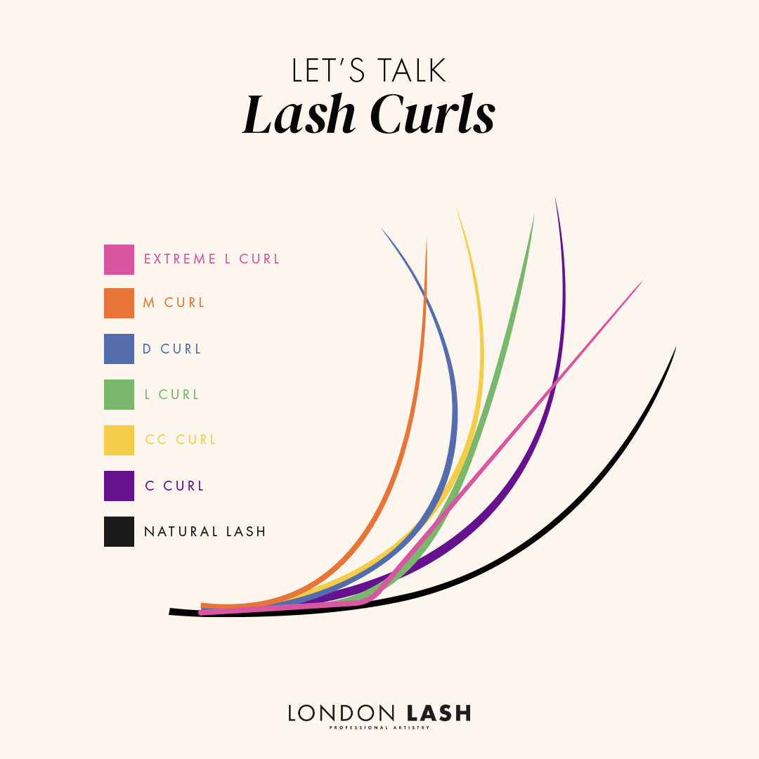 infographic with the best mega volume lash extensions