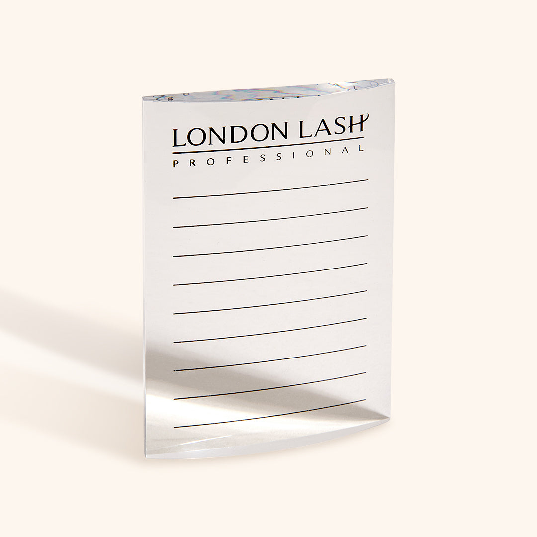 Curved Acrylic Lash Palette, London Lash Australia