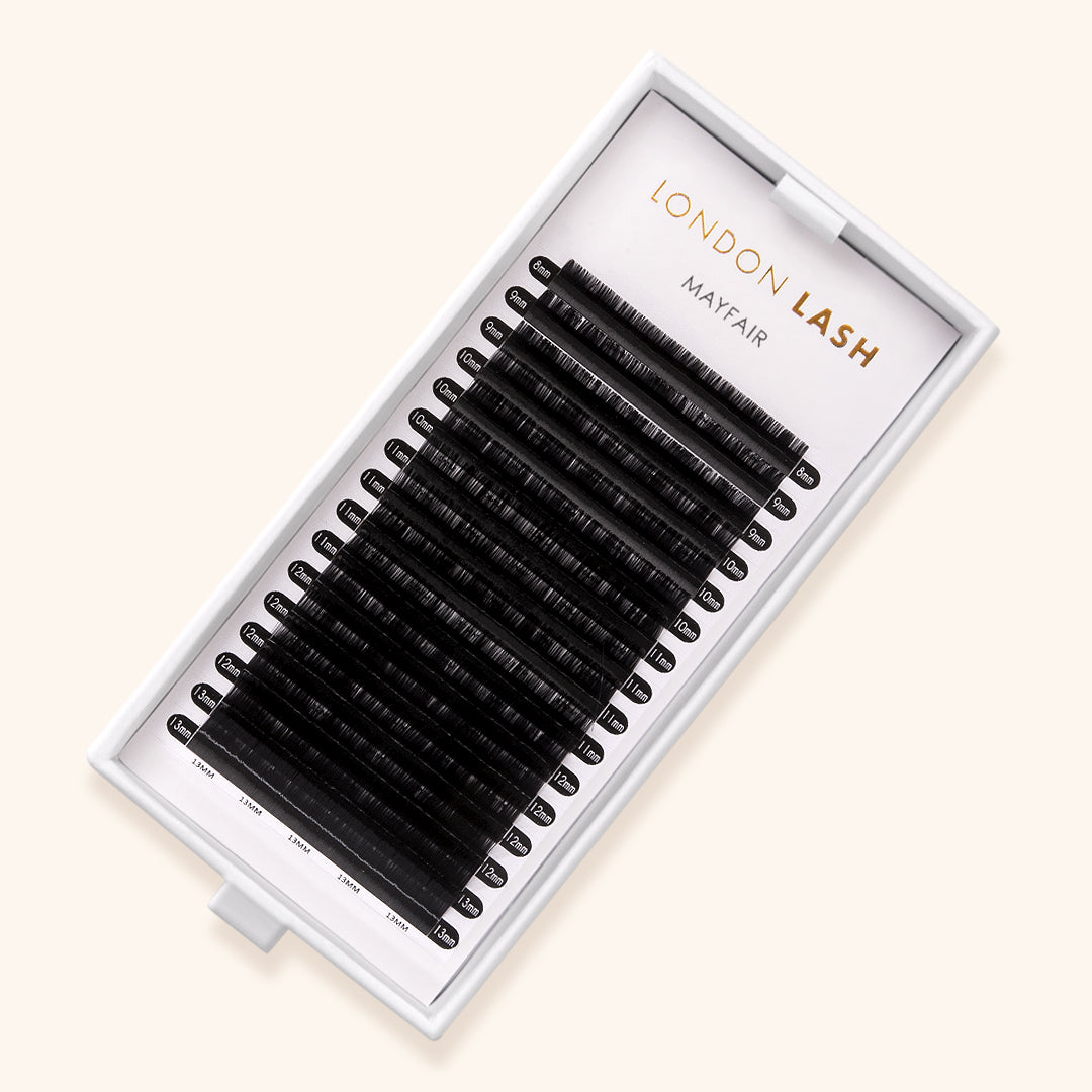 Box of Mega Volume Faux Mink Mayfair Lashes 0.05, London Lash Australia