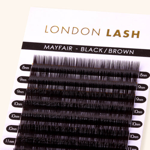 Black Brown Faux Mink Mayfair Lashes 0.15