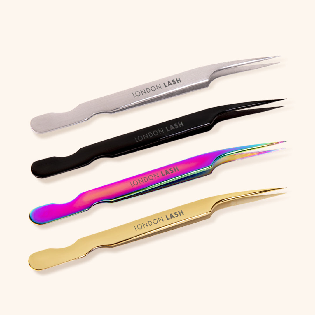 Pointed Isolation Eyelash Extensions Tweezers, London Lash Australia