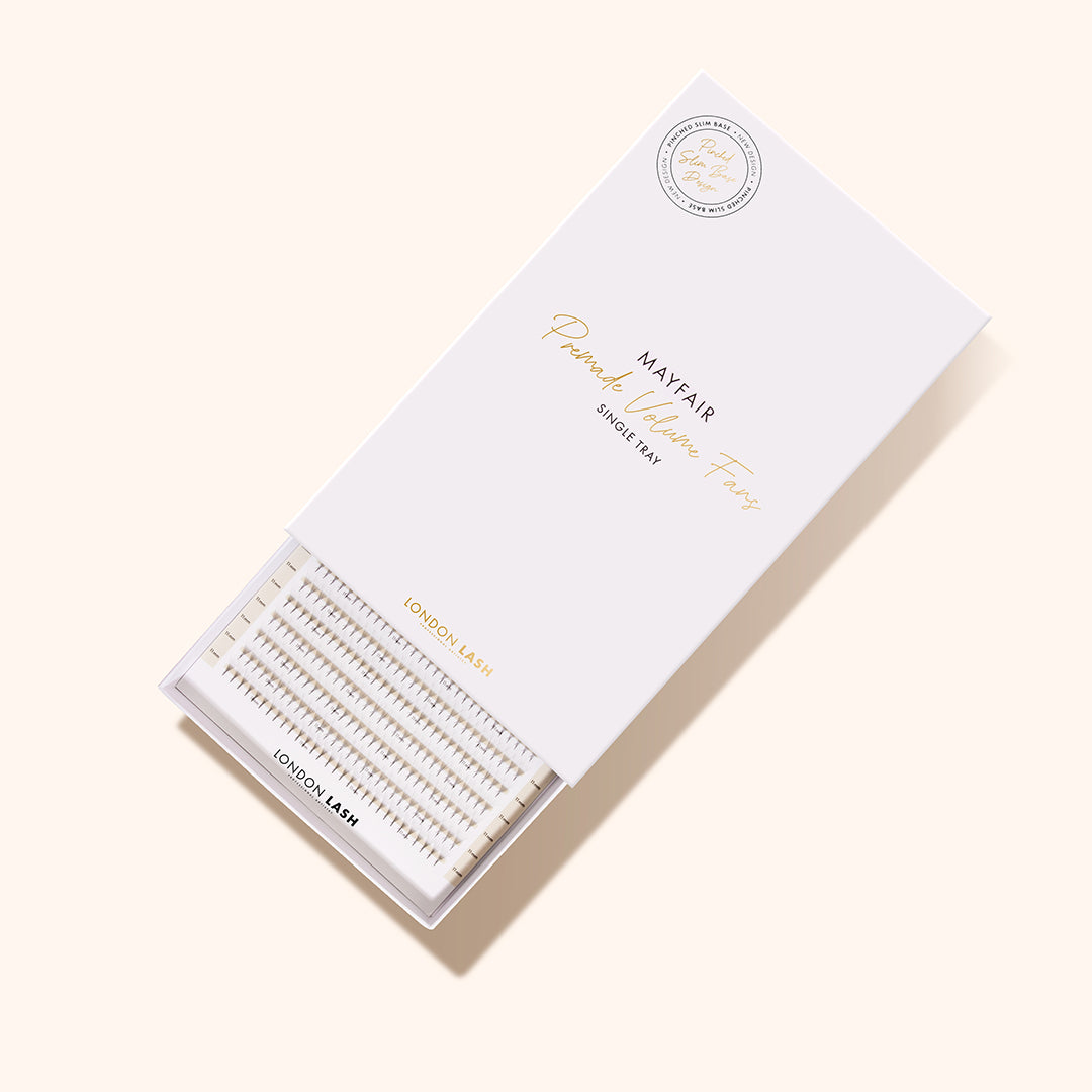 Best Premade Lash Fans Mayfair 6D 0.06 600 fans - Mixed Lengths, Best Premade Eyelash Extensions 