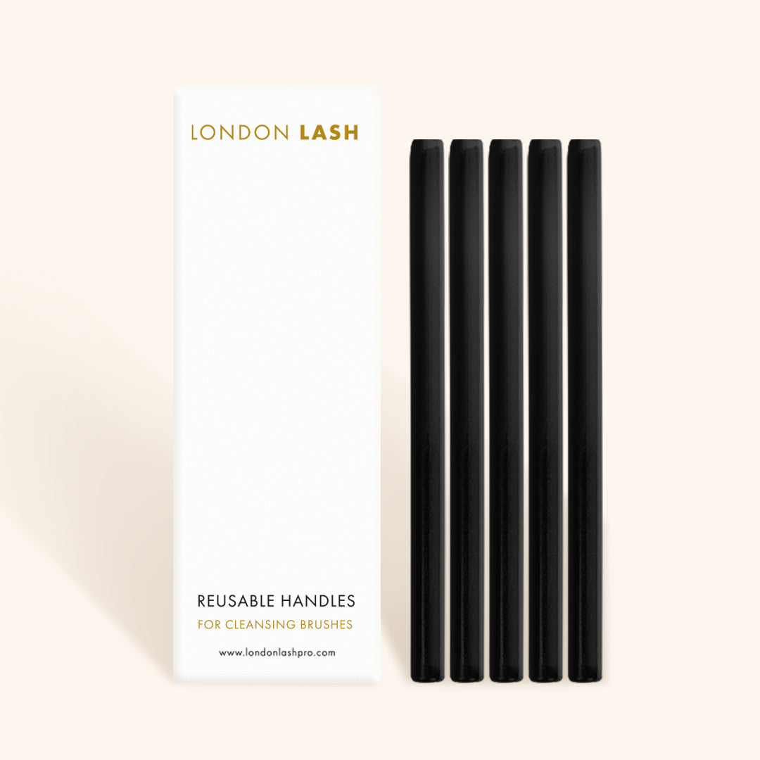 Reusable Metal Handles for cleansing brushes (5pcs), London Lash