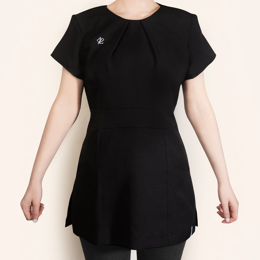 London Lash Black Tunic, salon uniforme