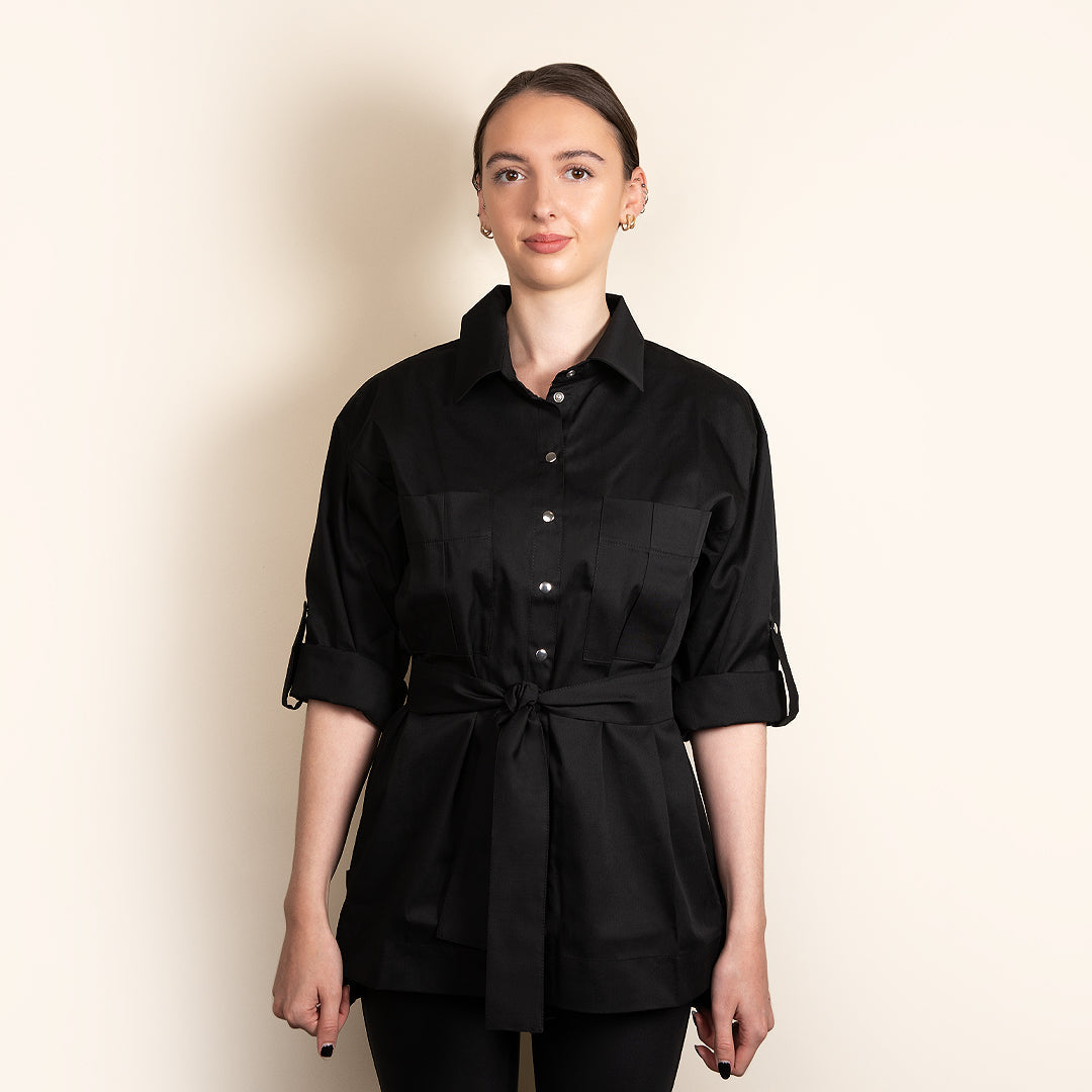 Lash Tech wearing London Lash Shirt Style Tunic, London Lash Australia